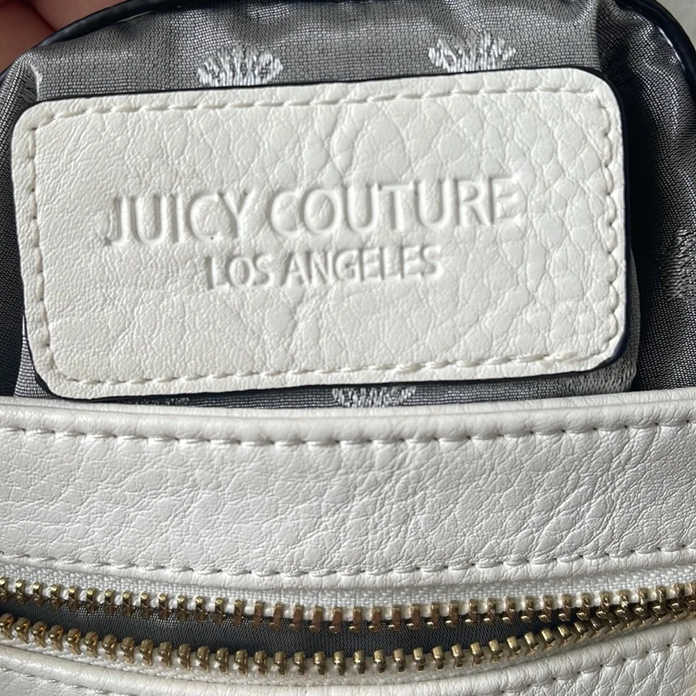 Juicy couture white cross body purse - Picture 9 of 11